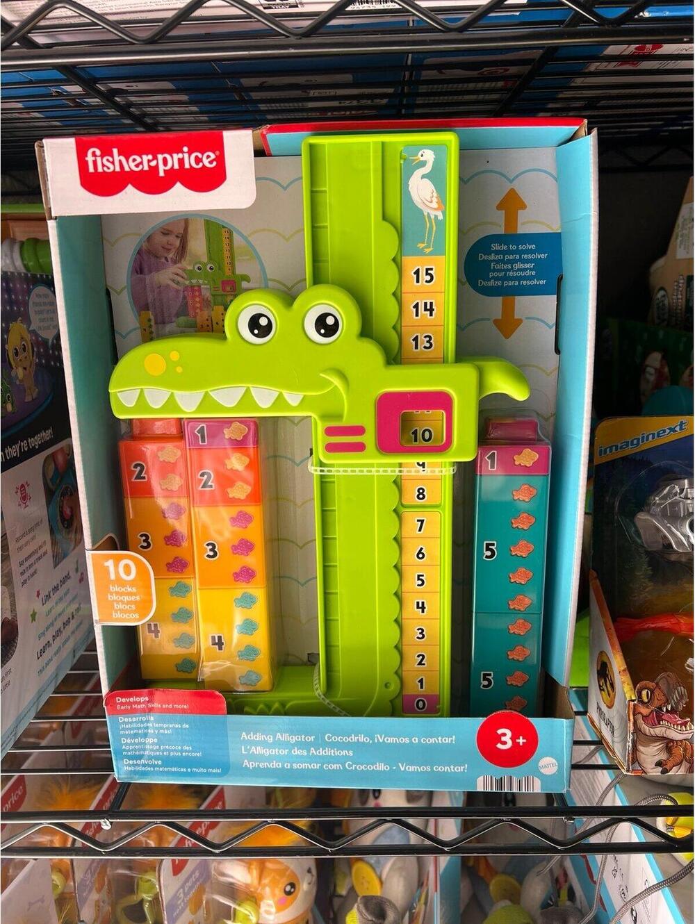 Fisher Price learning Adding Alligator